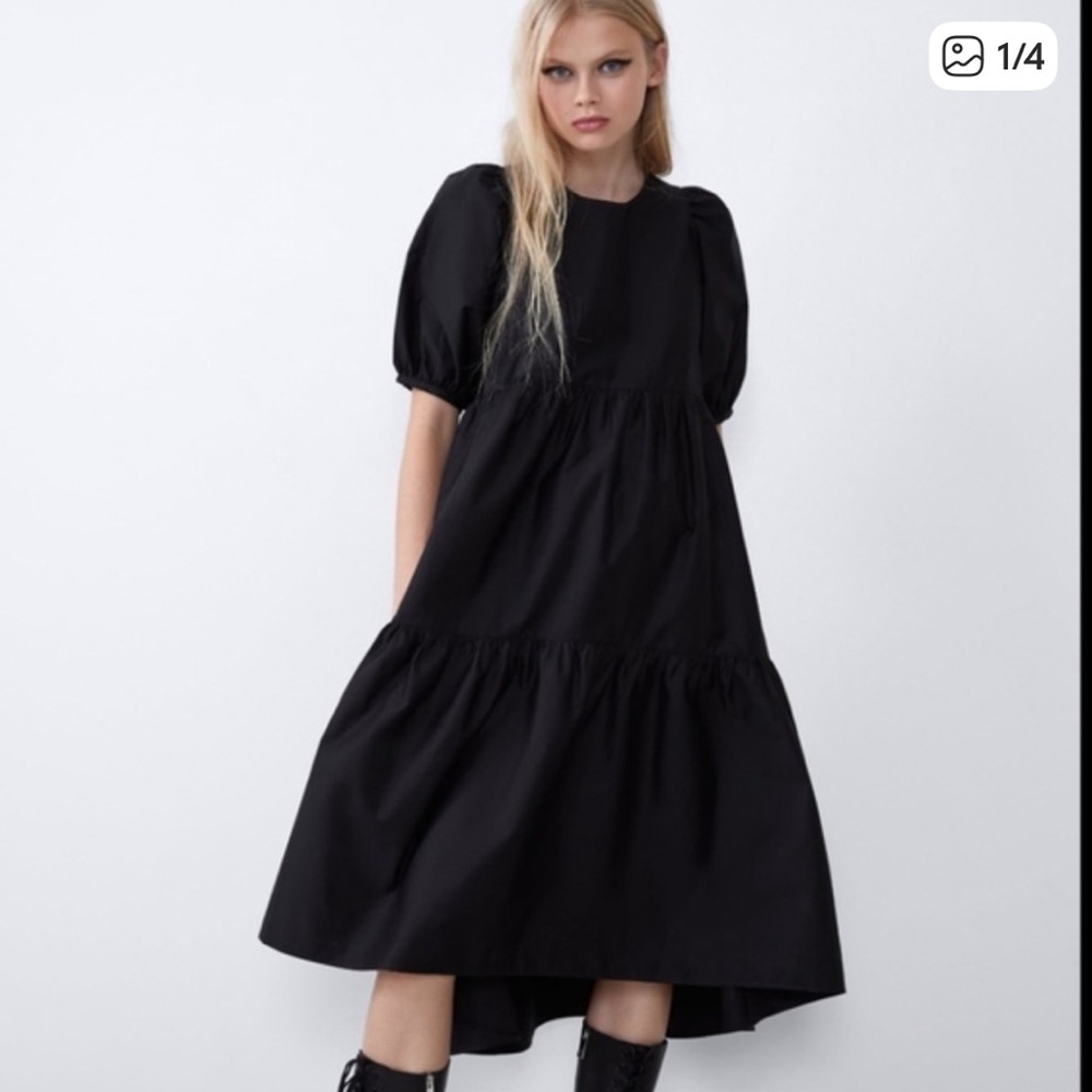 NWT Zara black dress